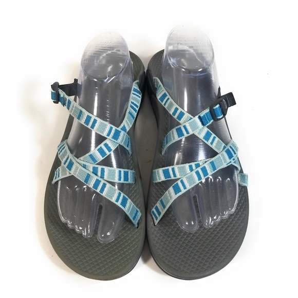 Chaco Shoes - Chaco Women Shoes Blue Strappy Sport Sandals Sz 10